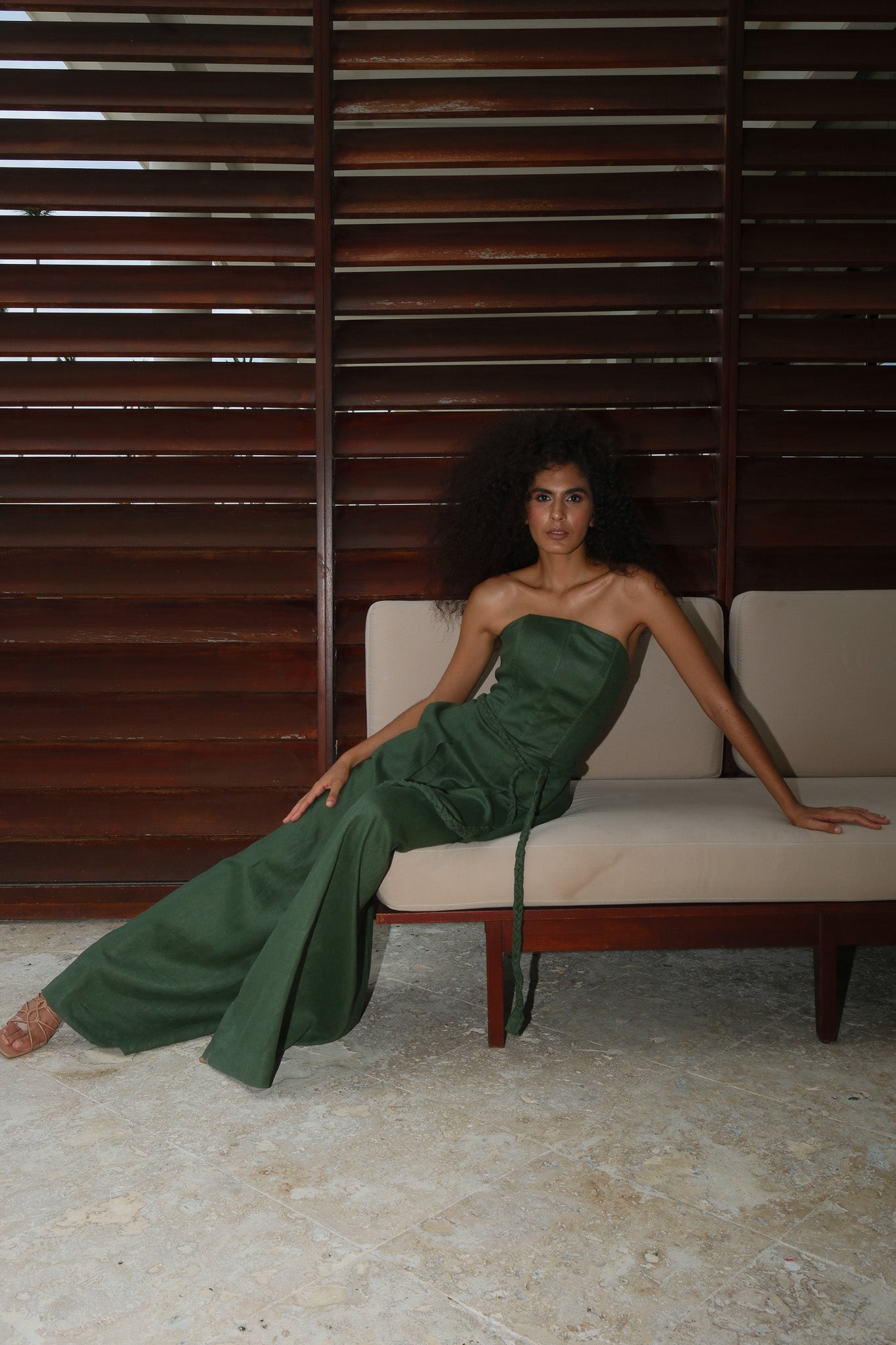 Claudia strapless Jumpsuit