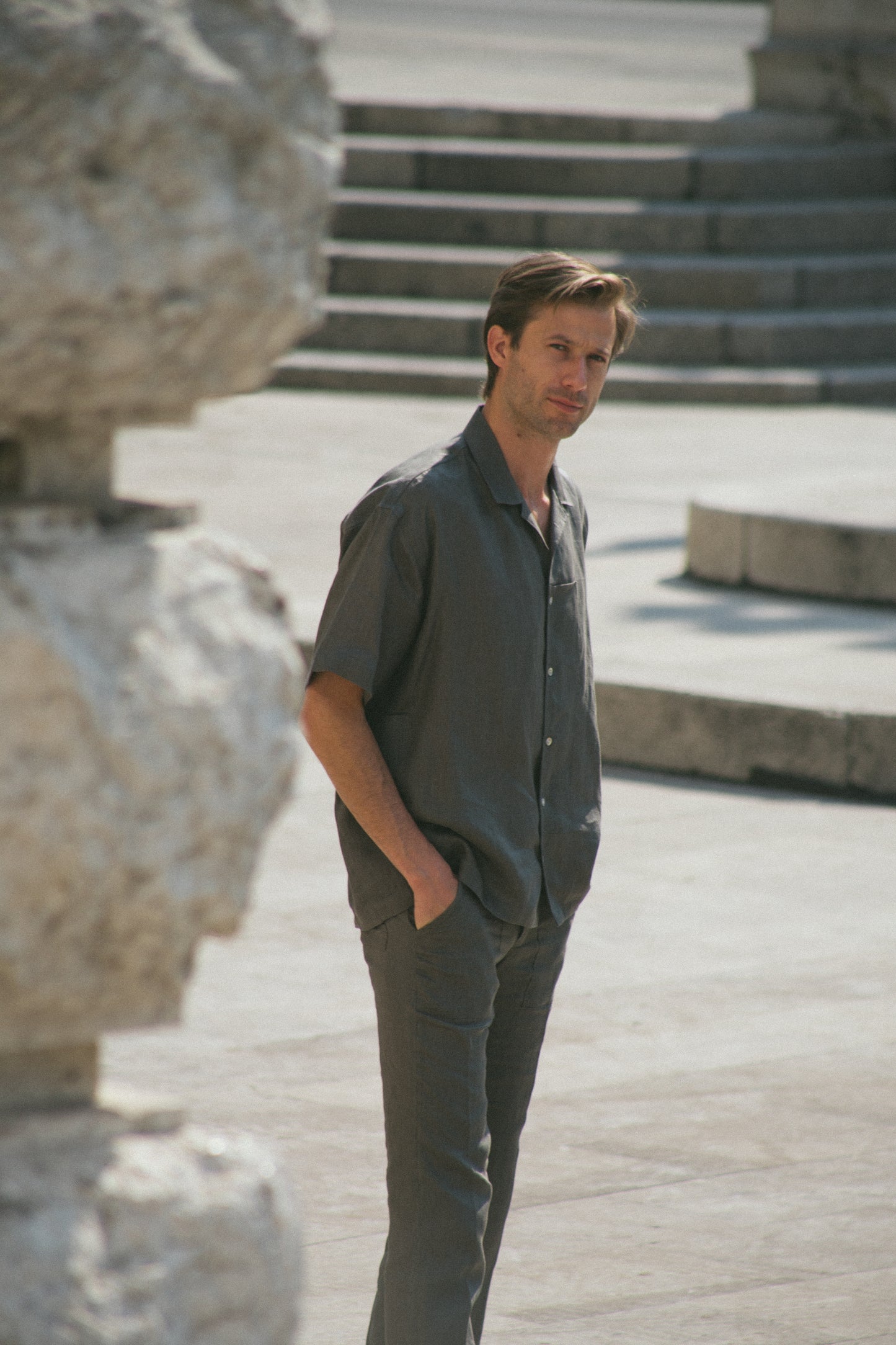 Linen Flax Trousers