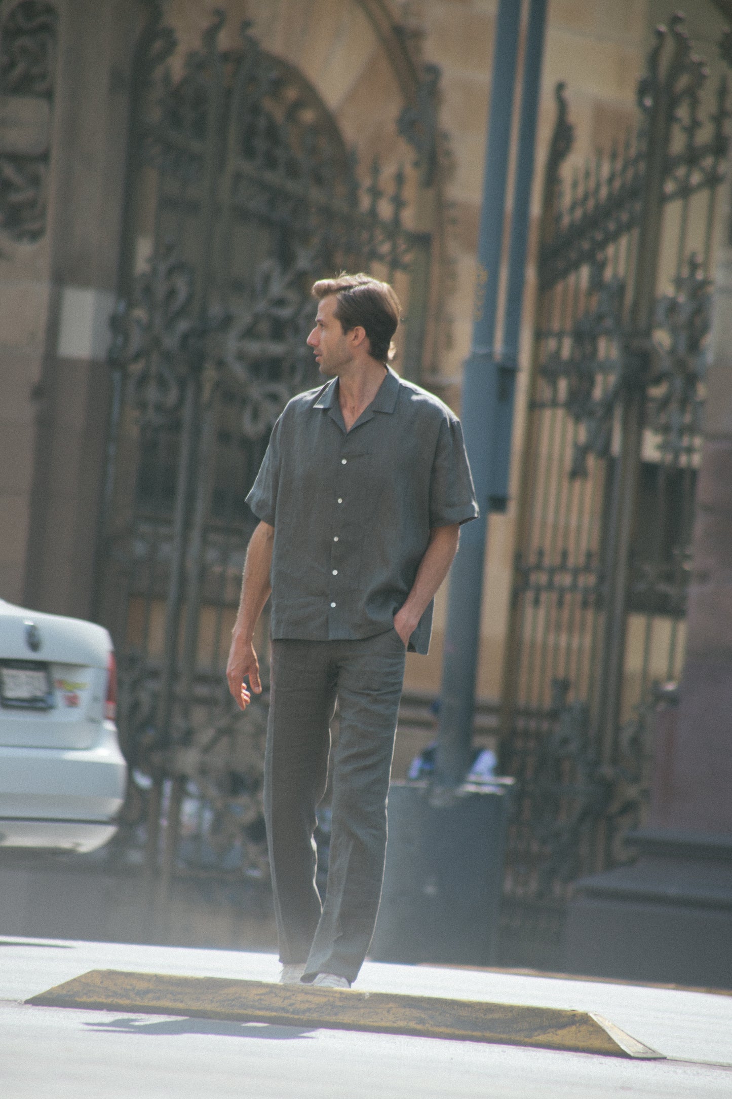 Linen Flax Trousers