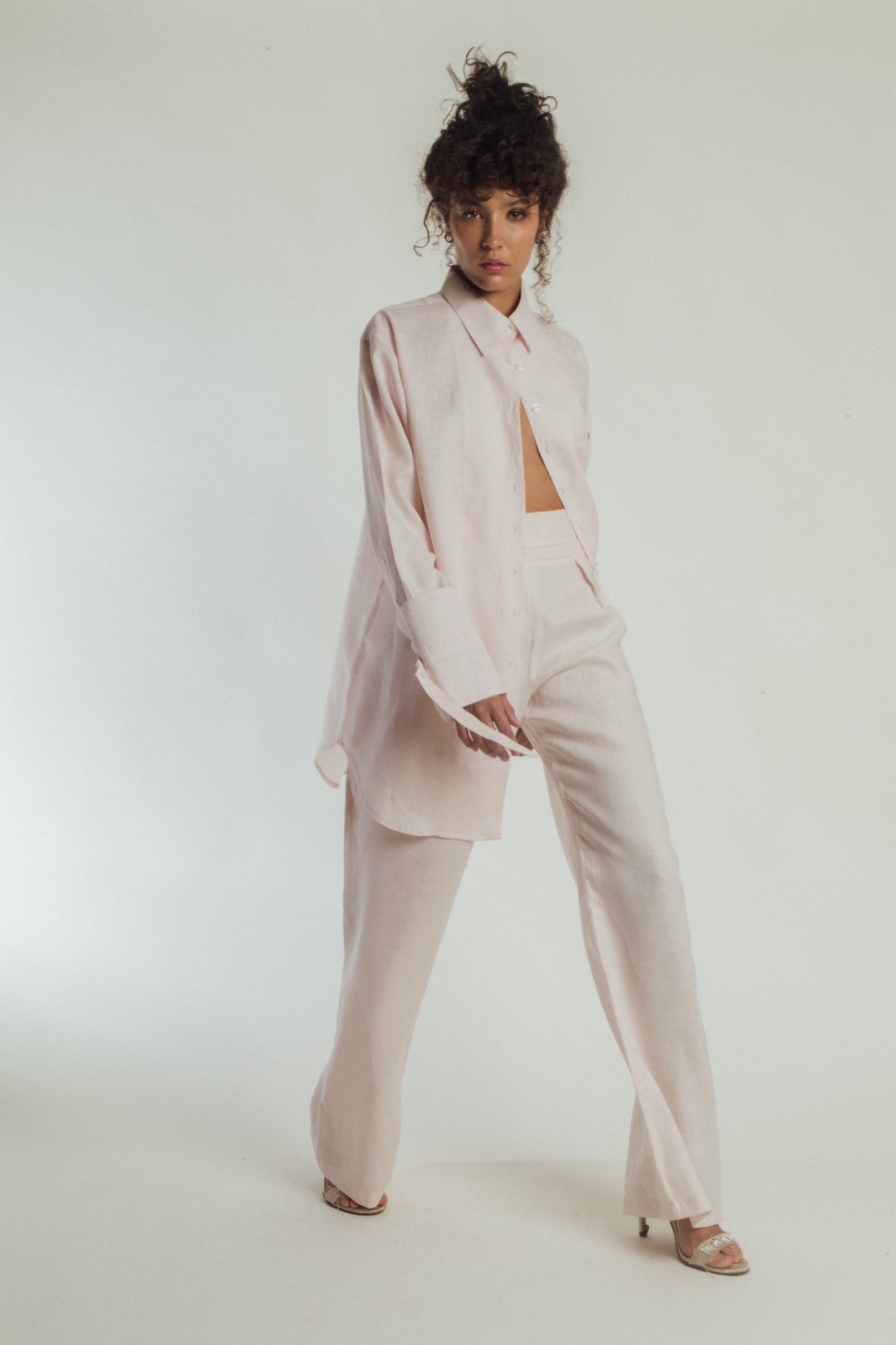 Le Paradis Draped Trousers