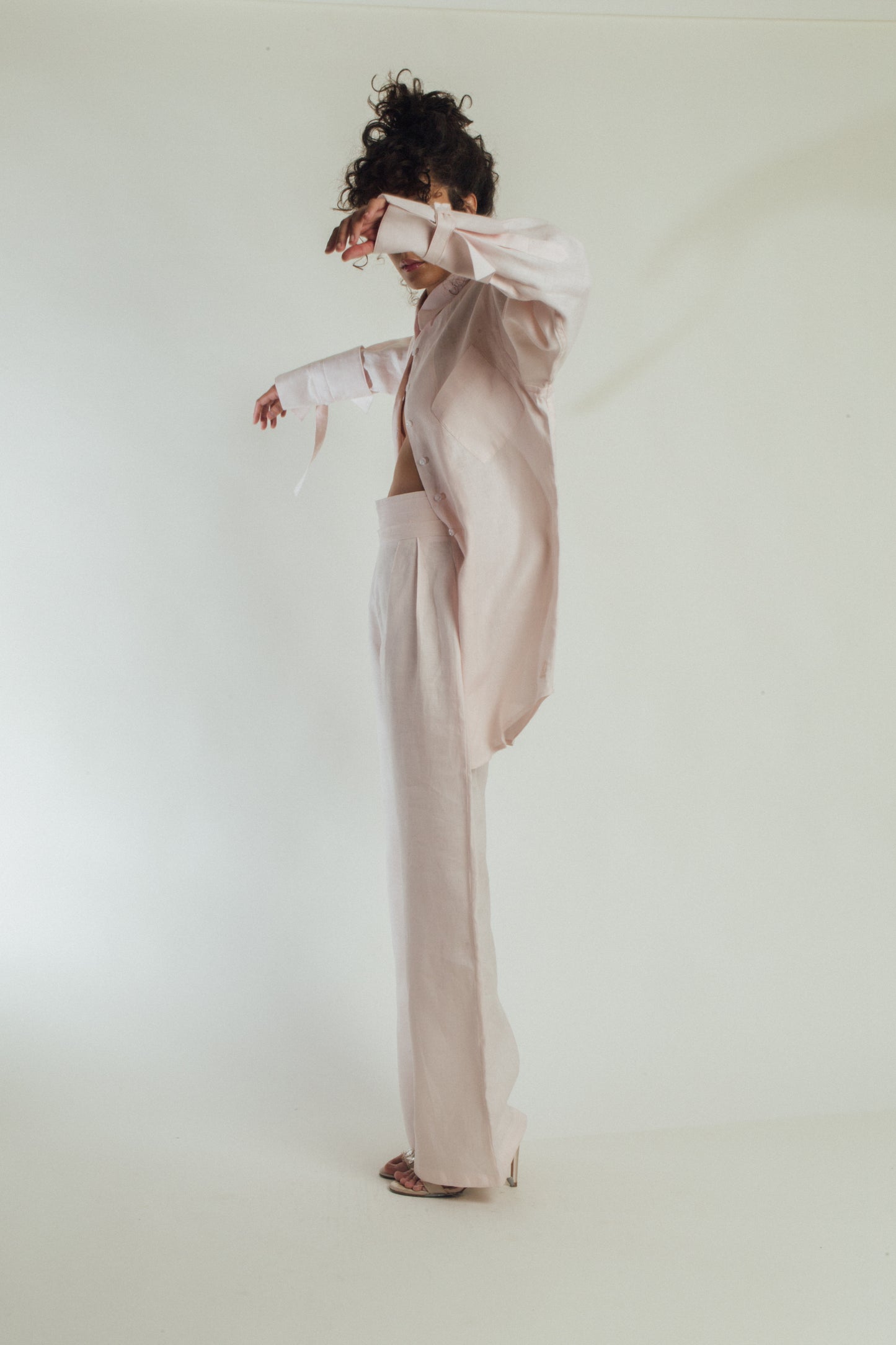Le Paradis Draped Trousers
