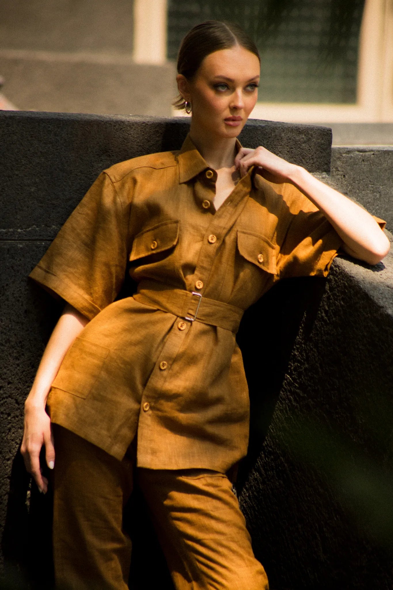 Triple Pocket Safari Shirt