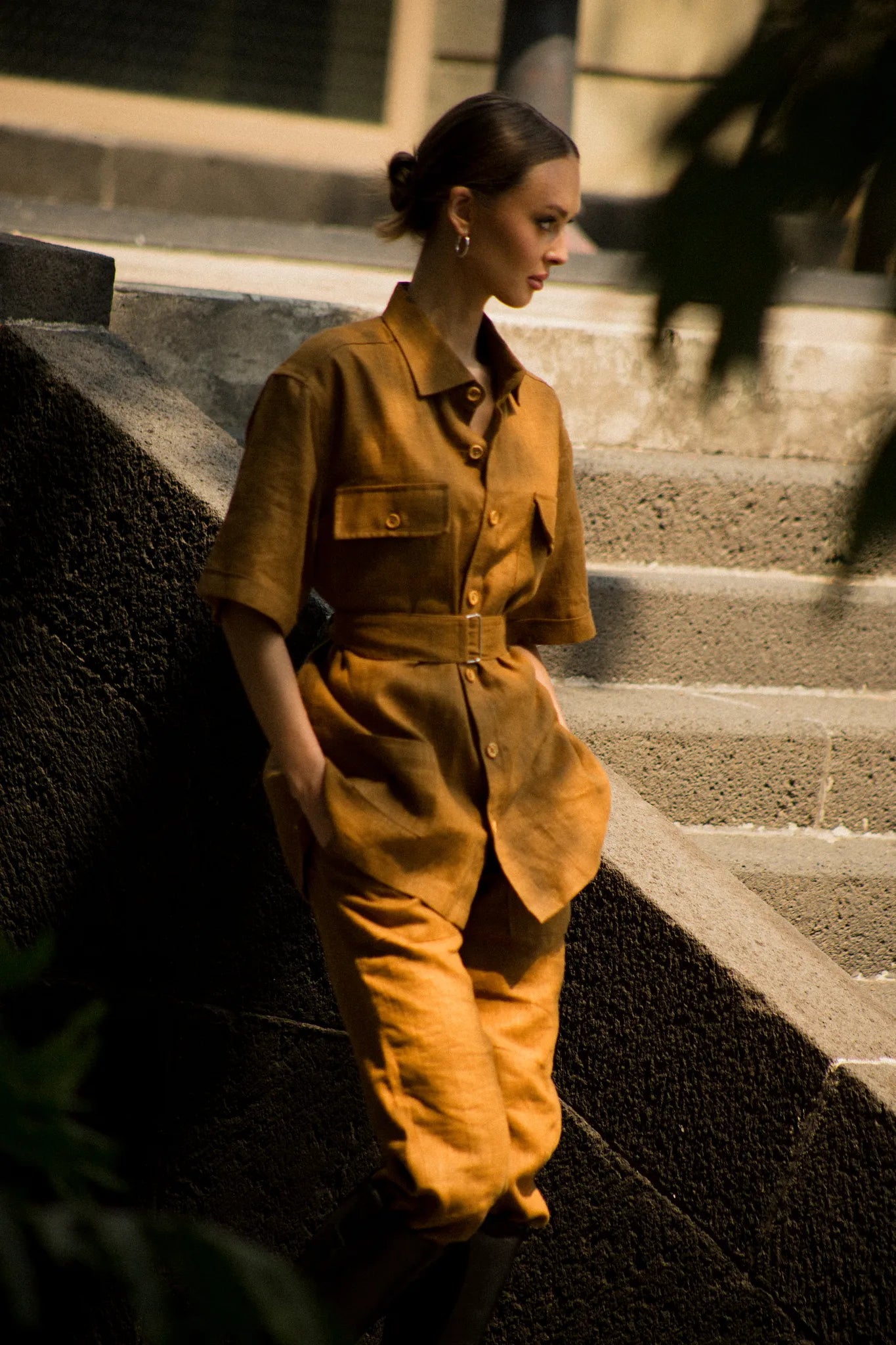 Triple Pocket Safari Shirt