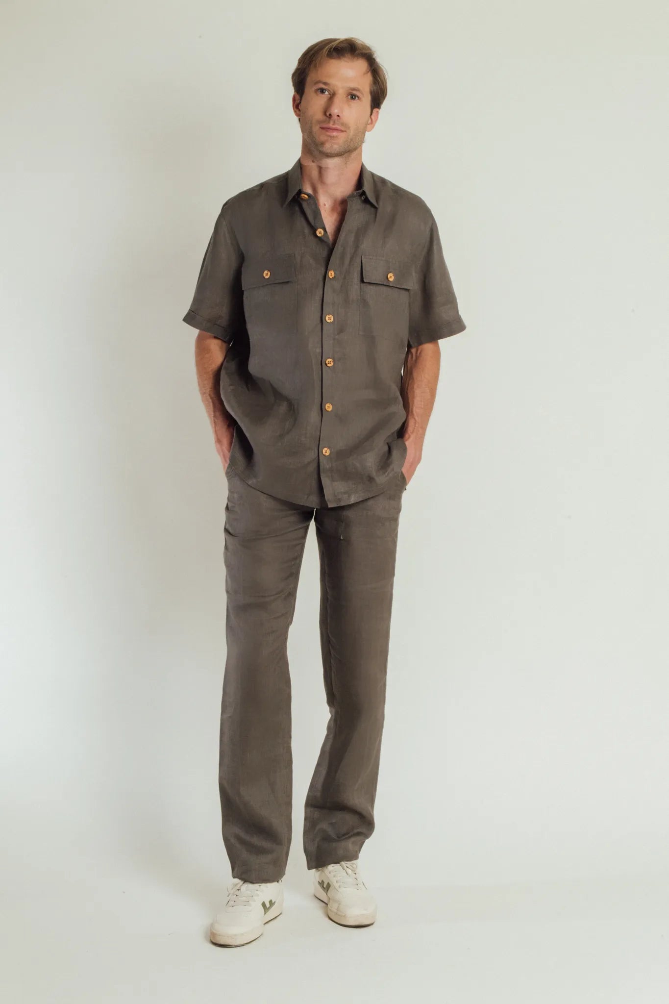 Linen Flax Trousers