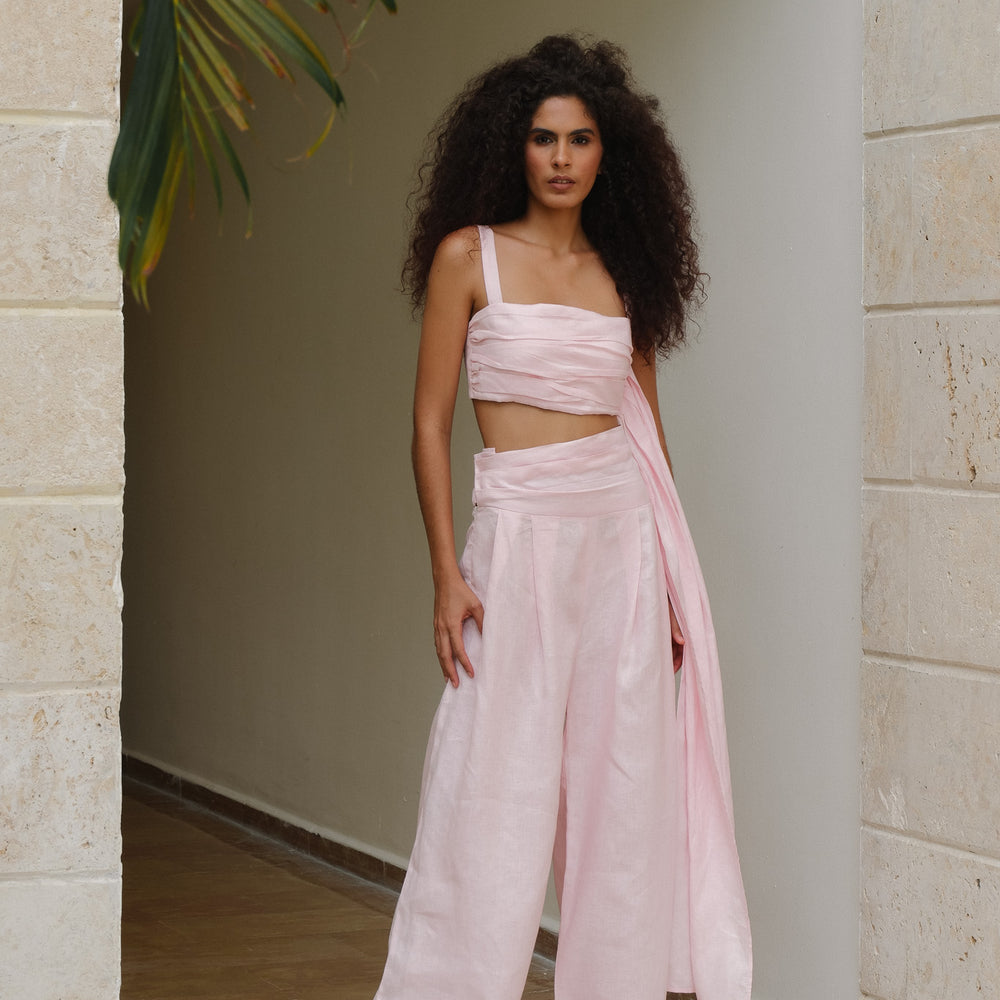 
                      
                        Draped Crop Top
                      
                    