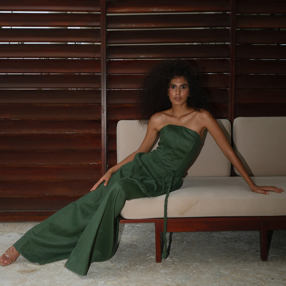 
                      
                        Claudia strapless Jumpsuit
                      
                    