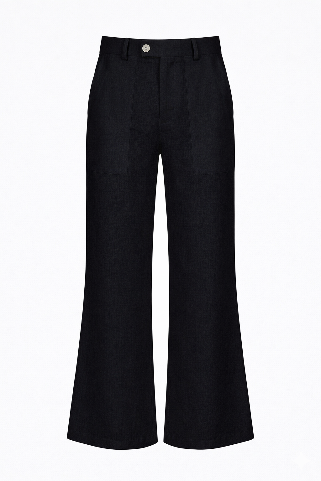 JC Boot-Cut Linen Trousers
