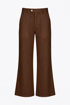 JC Boot-Cut Linen Trousers