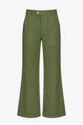 JC Boot-Cut Linen Trousers