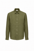 Triangle Tux Pleated Shirt