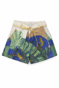 Linen Drawstrings Short