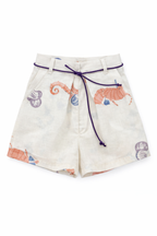 Linen Drawstrings Short