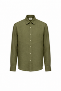 Triangle Tux Pleated Shirt