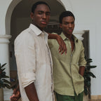 Triangle Tux Pleated Shirt