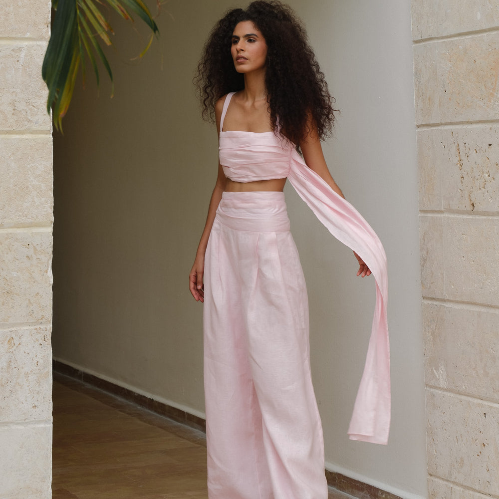 
                      
                        Draped Crop Top
                      
                    