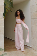 Draped Crop Top
