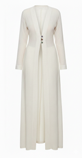 Long Sleeve Cape with Beads