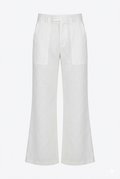 JC Boot-Cut Linen Trousers