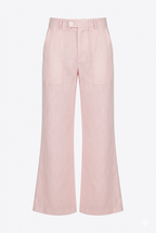 JC Boot-Cut Linen Trousers