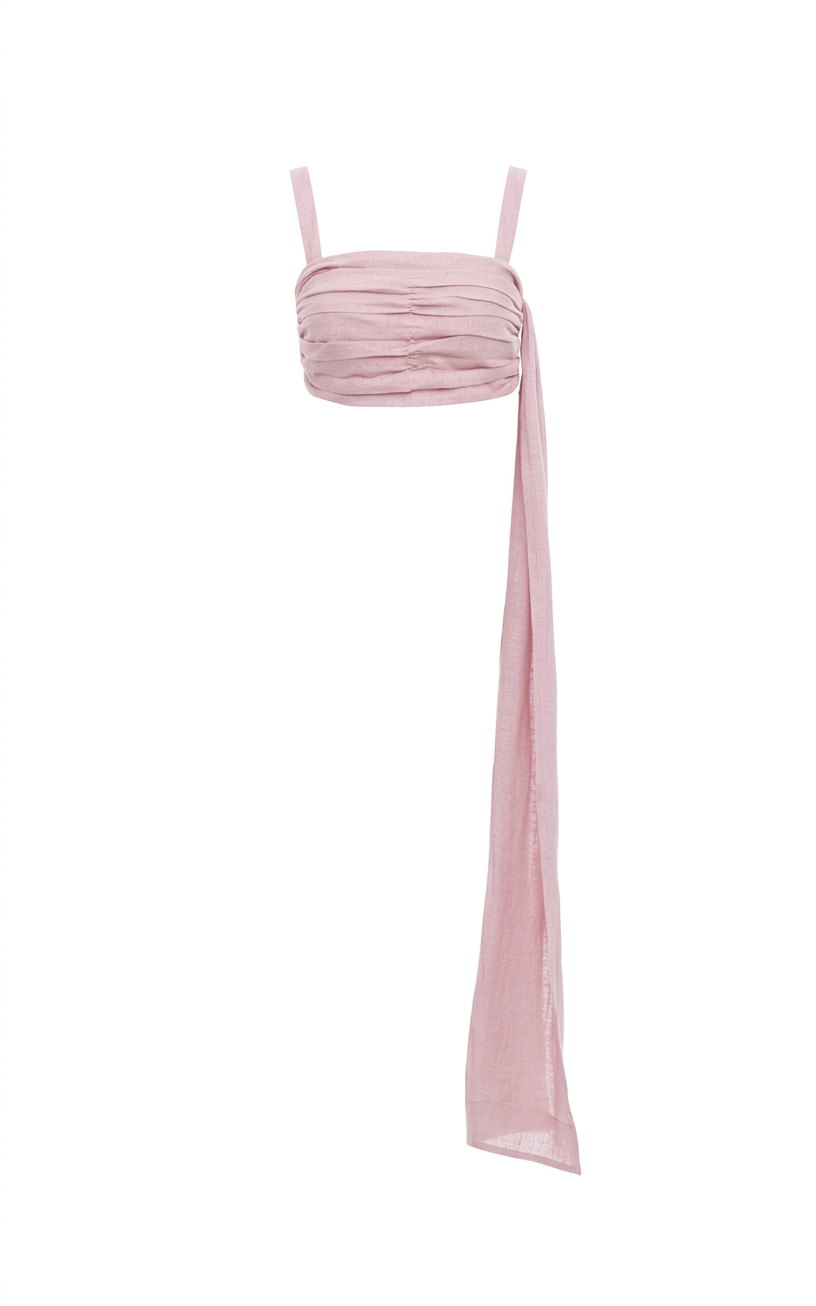 Draped Crop Top