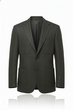 Triple Pocket Casual Linen Blazer