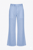 JC Boot-Cut Linen Trousers