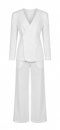 Cala JCL V-Neck Linen Suit