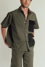 Oversized Pocket Box Shirt