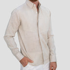 Triangle Tux Pleated Shirt